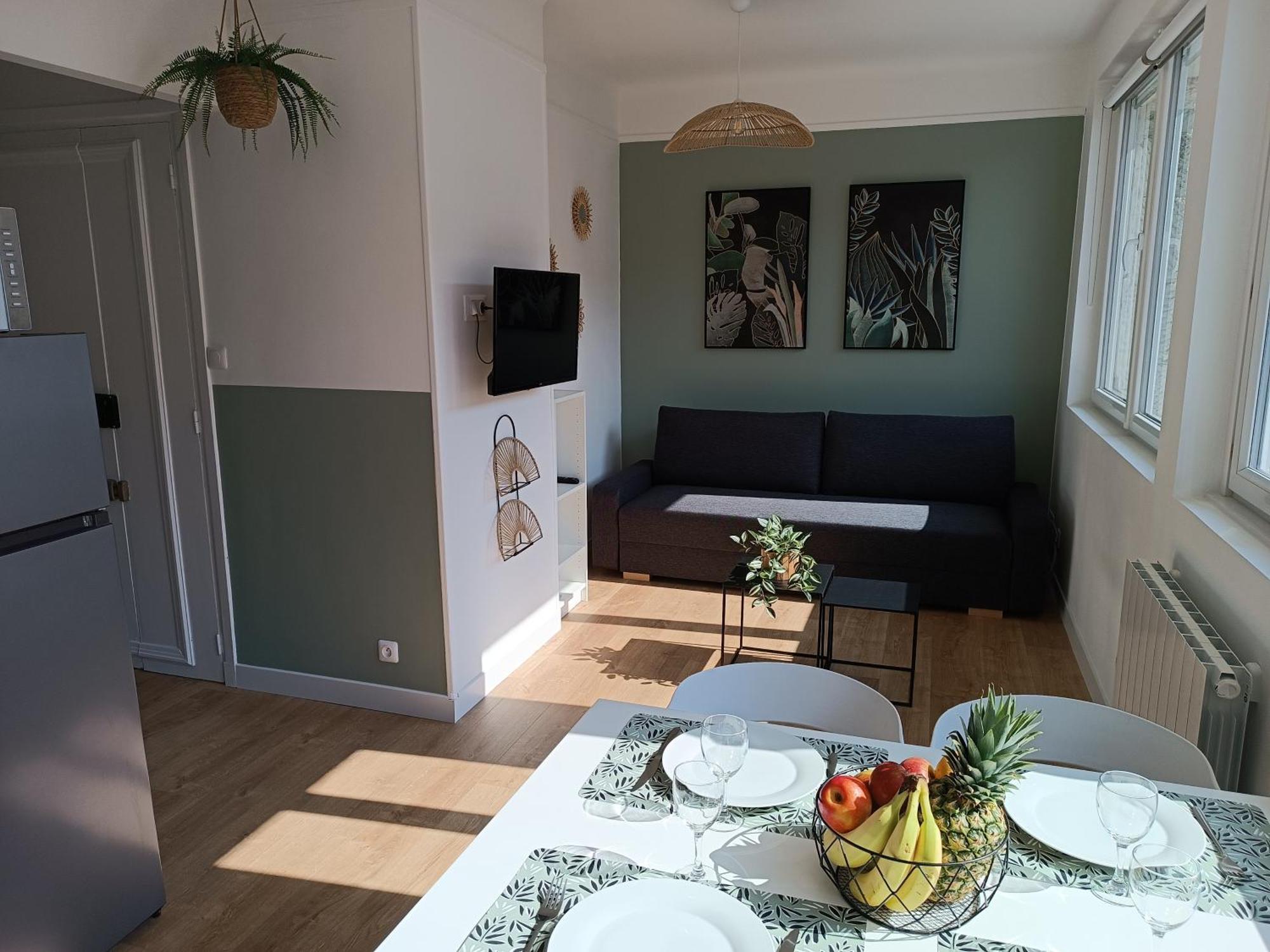 Chez Clem Apartment Calais Bagian luar foto